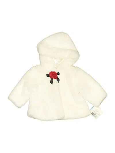 Pre-owned Little Me Babies' Coat In White