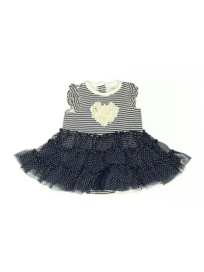 Pre-owned Little Me Babies' Dress In Blue