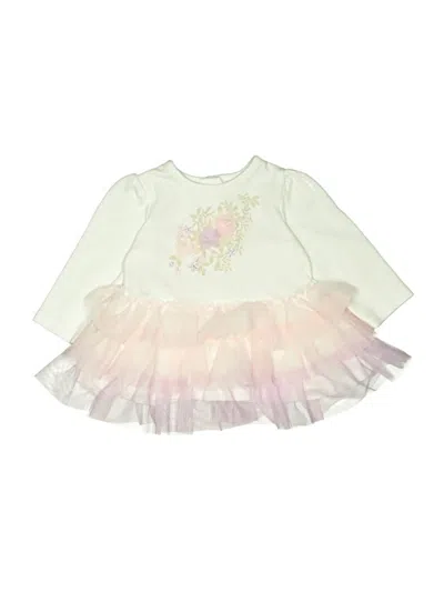 Pre-owned Little Me Babies' Dress In Ivory