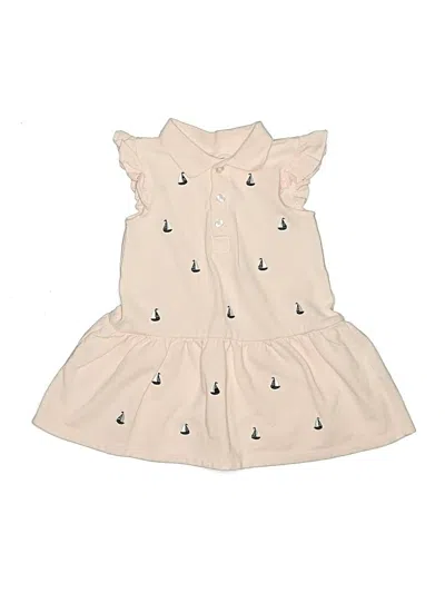 Pre-owned Little Me Kids' Dress In Ivory
