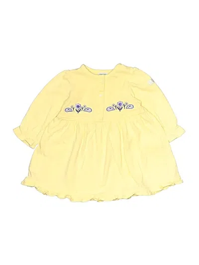 Pre-owned Little Me Babies' Dress In Yellow