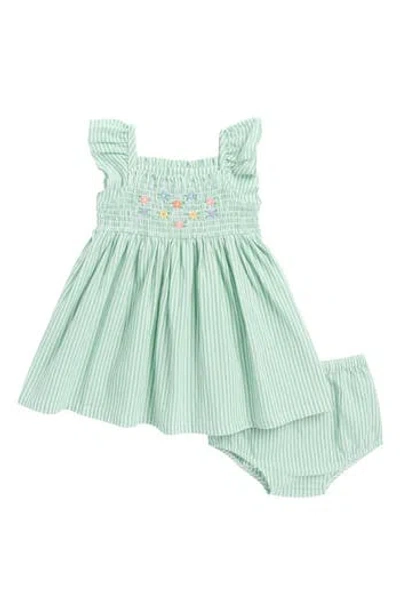 Little Me Babies'  Embroidered Smocked Sundress