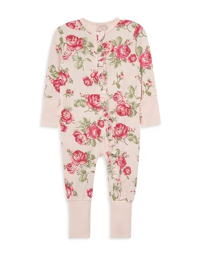 Little Me Kids' Girls' Lavish Roses Coverall - Baby In Multi