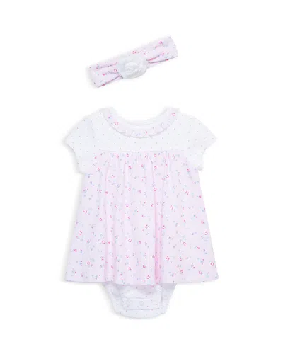 Little Me Girls' Rosebud Bodysuit & Headband Set - Baby
