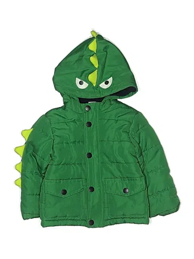 Pre-owned Little Me Kids' Jacket In Green