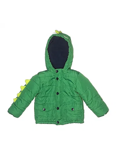 Pre-owned Little Me Kids' Jacket In Green