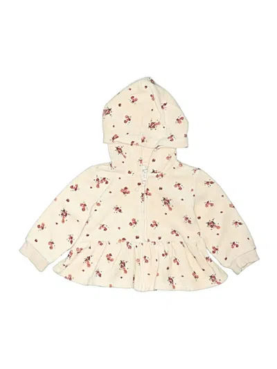 Pre-owned Little Me Kids' Jacket In Ivory