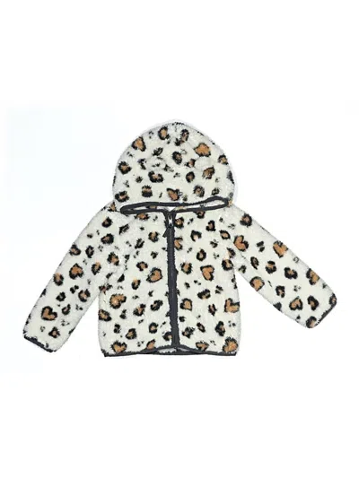 Pre-owned Little Me Kids' Jacket In Ivory