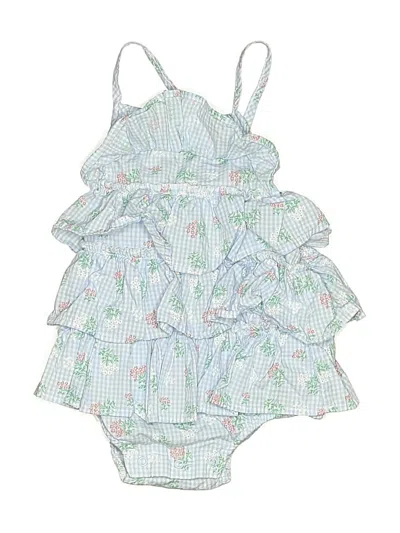 Pre-owned Little Me Babies' Leotard In Blue