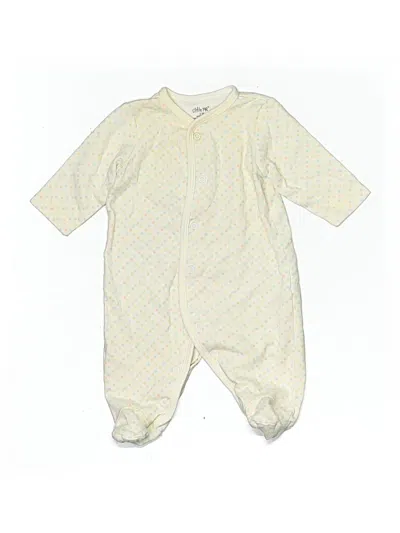 Pre-owned Little Me Babies' Long Sleeve Onesie In Yellow