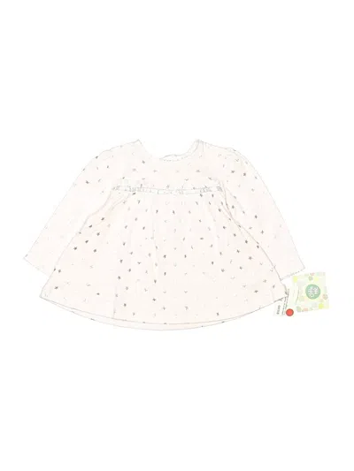 Pre-owned Little Me Babies' Long Sleeve T-shirt In White