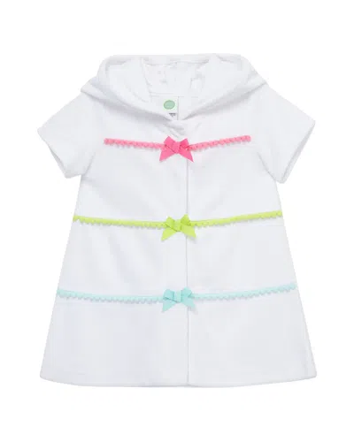 Little Me Kids' Multi Swim Cover Up In White