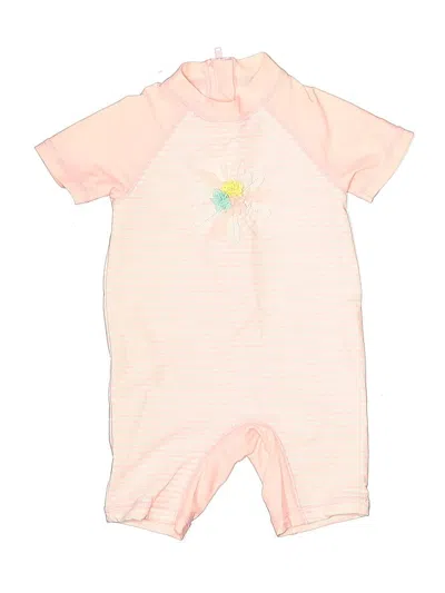 Pre-owned Little Me Kids' One Piece Swimsuit In Pink