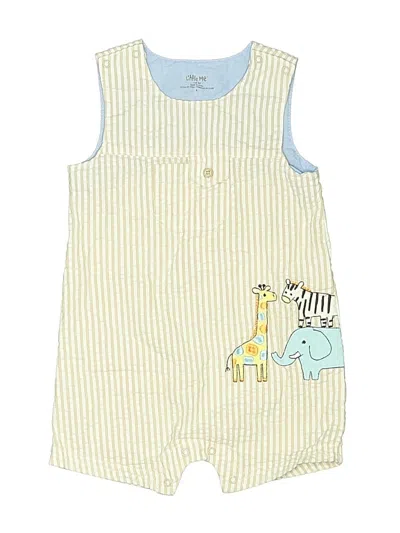Pre-owned Little Me Kids' Overalls In Yellow
