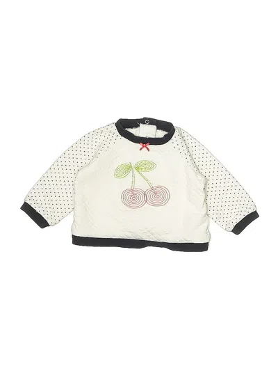 Pre-owned Little Me Babies' Pullover Sweater In Ivory