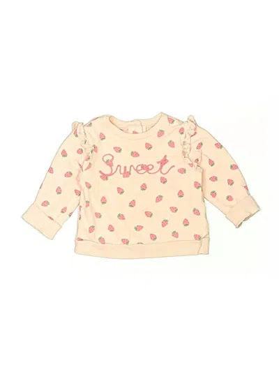 Pre-owned Little Me Kids' Pullover Sweater In Pink