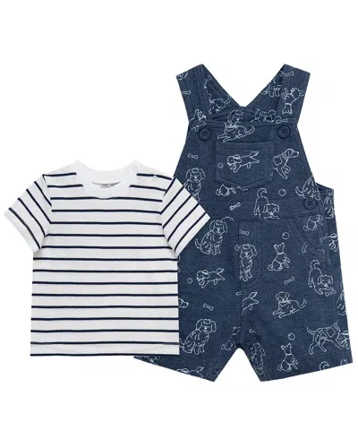 Little Me Kids' Puppies Shortall In Multi