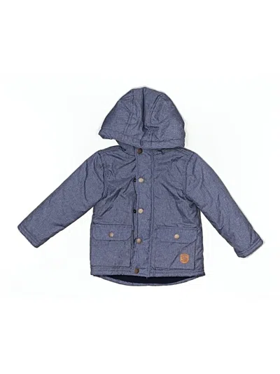 Pre-owned Little Me Kids' Raincoat In Blue