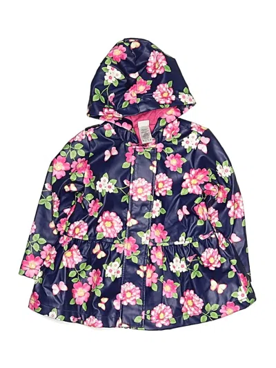 Pre-owned Little Me Kids' Raincoat In Blue