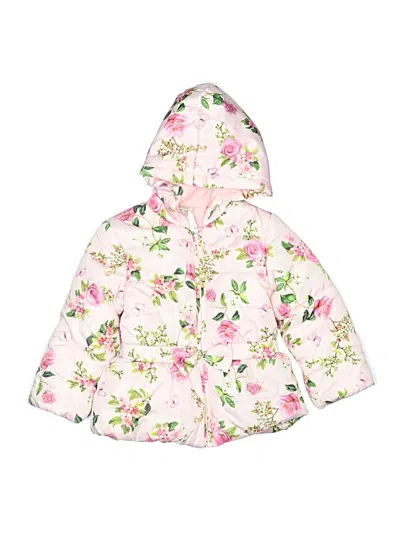 Pre-owned Little Me Kids' Raincoat In Pink