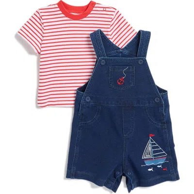 LITTLE ME LITTLE ME SAILBOAT SHORTALL & T-SHIRT