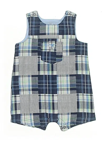 Pre-owned Little Me Babies' Short Sleeve Outfit In Blue