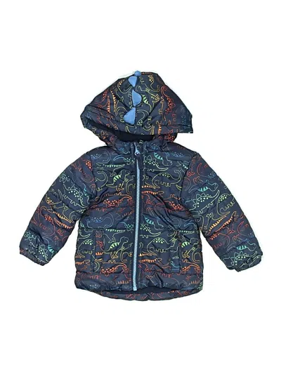 Pre-owned Little Me Babies' Snow Jacket In Blue