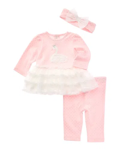 Little Me Swan Lake Tutu Set In Pink