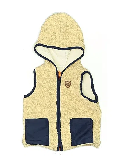 Pre-owned Little Me Kids' Sweater Vest In Yellow