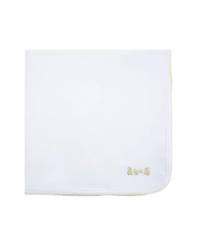 Little Me Kids' Sweet Duck Blanket In Blue