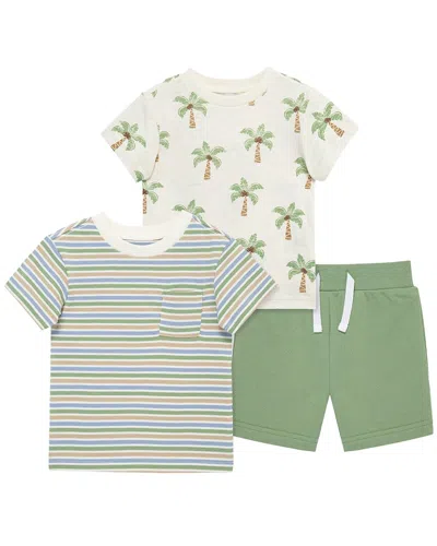 Little Me Kids' Tropical 3pc Play Set In Animal Print