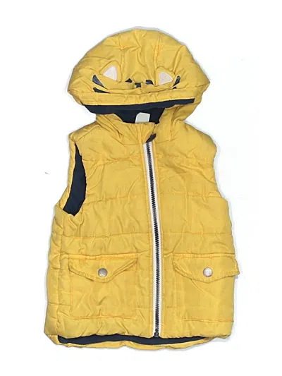 Pre-owned Little Me Kids' Vest In Yellow