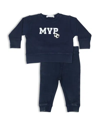 Little Mish Boys' Mvp Top & Pants Set - Baby In Navy