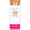 Little Miss Zoe Bow Charm Necklace In Gold