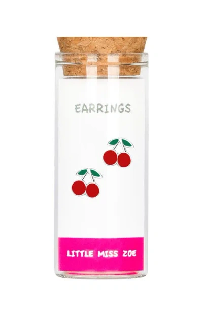 Little Miss Zoe Kids'  Cherry Stud Earrings