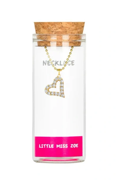 Little Miss Zoe Kids'  Heart Charm Necklace