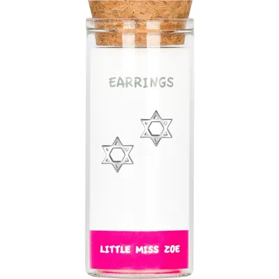 Little Miss Zoe Kids'  Star Of David Stud Earrings