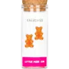 Little Miss Zoe Kids'  Yummy Bear Stud Earrings In Orange
