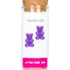 Little Miss Zoe Kids'  Yummy Bear Stud Earrings In Purple