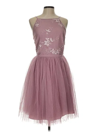 Pre-owned Little Mistress Cocktail Dress In Pink