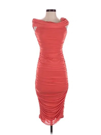 Pre-owned Little Mistress Cocktail Dress In Red
