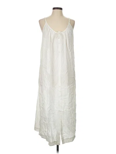 Pre-owned Little Moon Casual Dress In Ivory