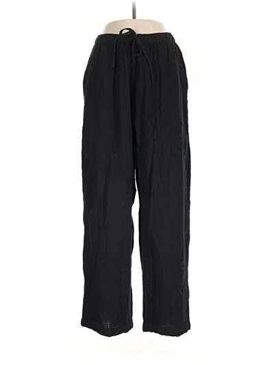 Pre-owned Little Moon Casual Pants In Black