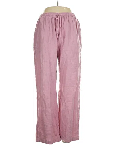 Pre-owned Little Moon Casual Pants In Pink