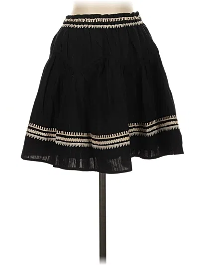 Pre-owned Little Moon Casual Skirt In Black