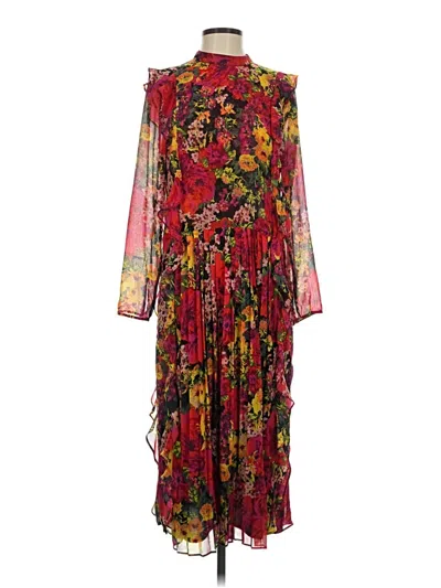 Pre-owned Little Moon Cocktail Dress In Red