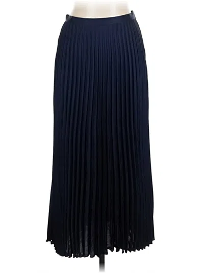 Pre-owned Little Moon Formal Skirt In Blue