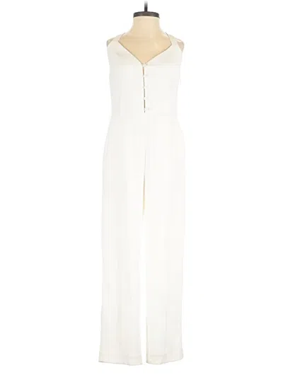 Pre-owned Little Moon Jumpsuit In Ivory