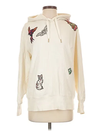 Pre-owned Little Moon Pullover Hoodie In Ivory