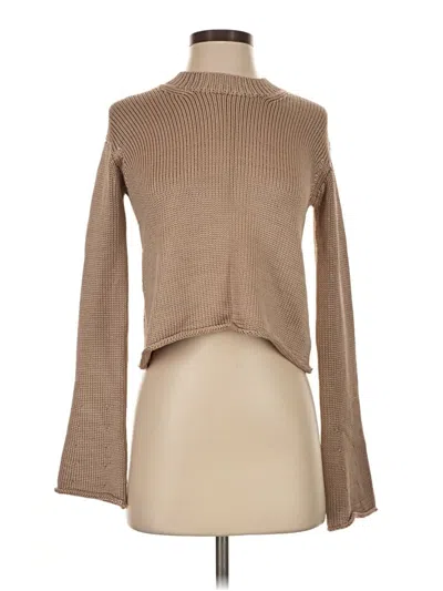 Pre-owned Little Moon Turtleneck Sweater In Tan
